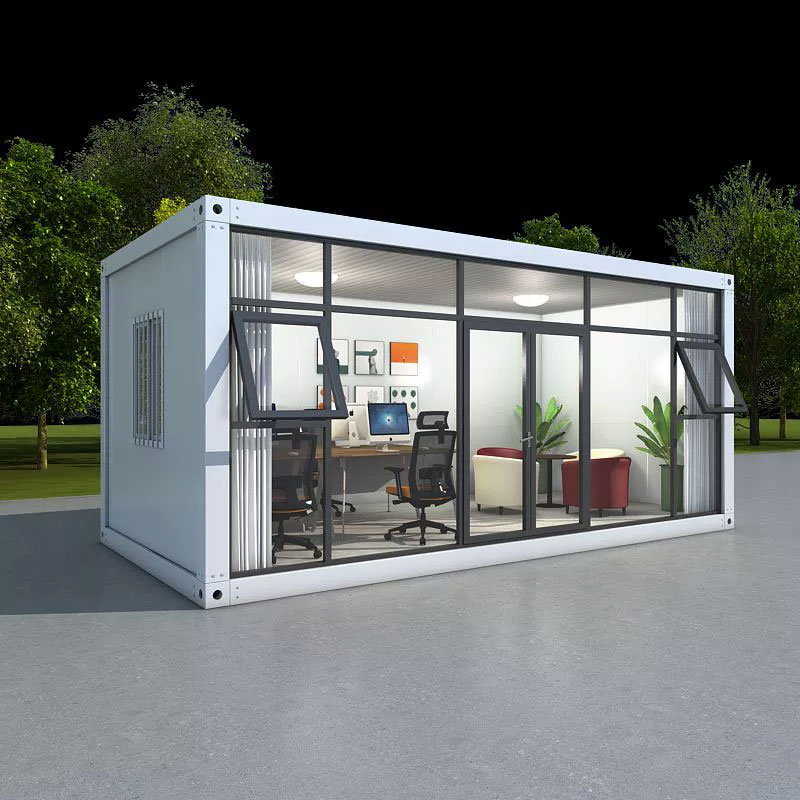 Sandwich-paneelikonttitalo