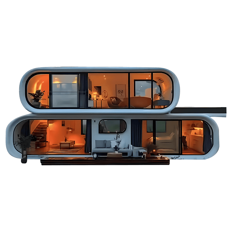 Space Capsule Mobile Houses Modulaariset konttikodit