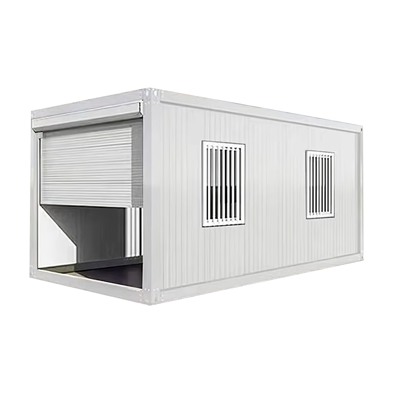 Autotalli/varasto rullaovilla