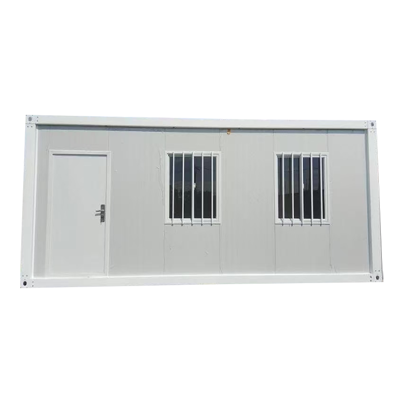 Konttitalo kylpyhuoneella